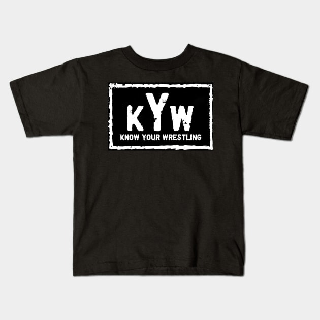 Know Your Wrestling nWo logo Kids T-Shirt by Know Your Wrestling